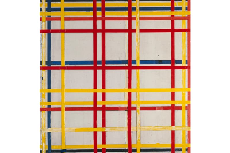 Piet Mondrian New York City I Painting Upside Down