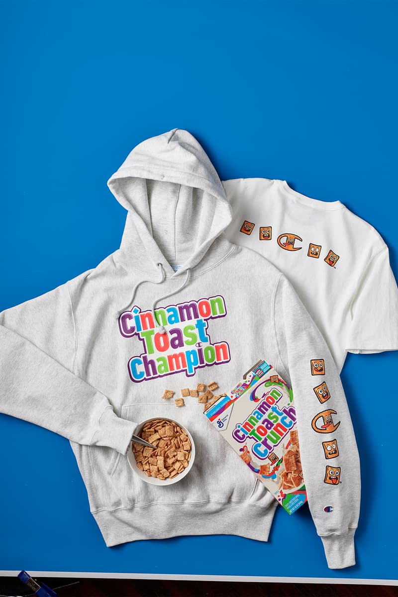 General Mills X Champion Cereal Hoodies Tees Hypebae