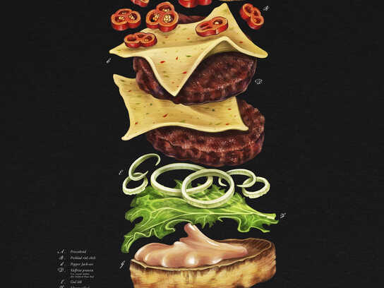 Burger art