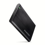 AXAGON EE25-A6M, screwless RAW alu box 2.5" HDD/SSD, SuperSpeed USB 5 Gbps - Externes Festplattengehäuse