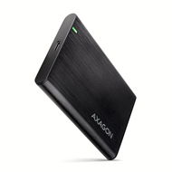 AXAGON EE25-A6C, screwless RAW alu box 2.5" HDD/SSD, SuperSpeed USB-C 5 Gbps - Externes Festplattengehäuse