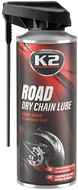 K2 ROAD DRY CHAIN LUBE 400 ml - dry lubricant for motorcycle chains - Lubricant