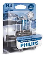 Philips H4 12V WhiteVision ultra 1ks - Autožárovka