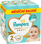 PAMPERS Premium Care vel. 2 (224 ks) - Jednorázové pleny