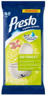 PRESTO wet wipes for toilet 48 pcs - Cleaning Wipes