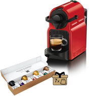 NESPRESSO KRUPS Inissia Red XN100510 - Kávovar na kapsuly