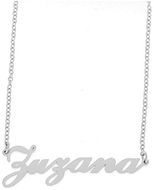 Ewena Steel chain with the name Zuzana silver - Chain