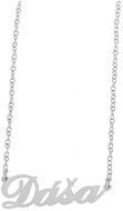 Ewena Steel chain with name Dasha silver - Chain