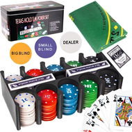 Malatec 23539 Texas Hold'em Poker set - Card Game