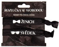 Albi Náramky Ženich - Svědek - Rozlučka se svobodou 2 ks - Party Accessories