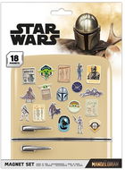 Star Wars – Mandalorian Bounty Hunter – magnety 18 ks - Magnet