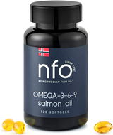 NFO Omega 3-6-9 Salmon Oil [120 mäkkých kapsúl] - Omega 3-6-9