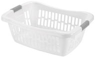 HEIDRUN Cleaning basket 64 × 44 × 24,5 cm white, plastic - Laundry Basket