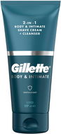 GILLETTE Intimate Intimate Shaving Gel and Washing Lotion 150 ml - Shaving Gel