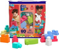 Mega Bloks Bag of blocks for girls (60 pcs) - Kids’ Building Blocks