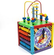 Aga4Kids Dřevěná motorická kostka MR6057 - Motor Skill Toy