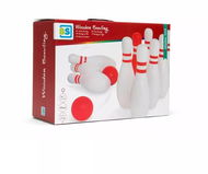 BS Toys Bowling - red & white - Pins