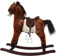 Aga4Kids rocking horse, dark brown v2 - Rocking Horse