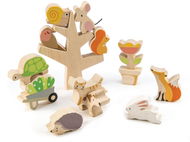 Wooden balancing toy Tender Leaf Stacking Garden Friends - Balance Game