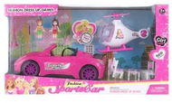 Toy Doll Car Car for dolls with helicopter - Auto pro panenky