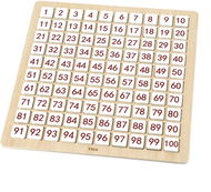 Wooden alphabet and counting - Educational Toy