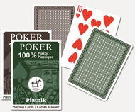 Poker - 100% Plastic - Cards