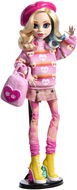 Collectible Monster High X Wednesday Enid Sinclair doll in pink outfit, accessories HXJ05 - Doll