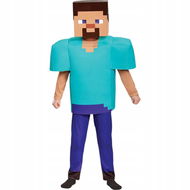 Costume FunCo Children's Minecraft Steve Costume 128-134 L - Kostým