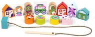 Cubika 14309 Fairy Tales - lacing set - Wooden Blocks