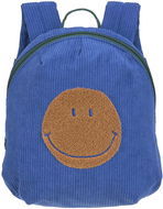 Lässig Tiny Backpack Cord Little Gang Smile blue - Backpack