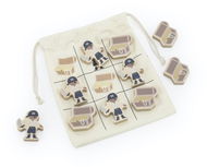 Tryco Wooden game Tic Tac Toe Pirates - Board Game