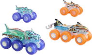 Hot Wheels Monster Trucks Power Smashers Zugmaschine und Truck 4-tlg - Auto