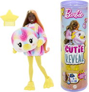 Barbie Cutie Reveal Barbie Colorful Dreams Penguin with accessories and 10 surprises - Doll