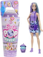 Barbie Pop Reveal Barbie bubble tea - Milk tea with accessories and 8 surprises, fragrant - Doll