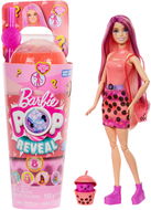 Barbie Pop Reveal Barbie bubble tea - Mangové koláčky s doplňky a 8 překvapení, voňavé - Doll