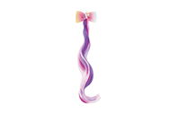 Teddies Unicorn hair clip with rainbow hairpiece - Clip