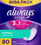 ALWAYS Fresh &  Protect Normal Intimacy 80 pcs - Panty Liners