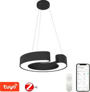 Immax NEO CÉČKO Smart Hängeleuchte 60cm 43W 3150lm schwarz Zigbee 3.0 - LED-Licht