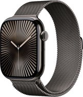 Apple Watch Series 10 46mm Cellular Slate Titanium Case with Slate Milanese Loop - S/M - Okosóra