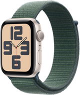 Apple Watch SE 40mm Starlight Aluminium Case with Lake Green Sport Loop - Smart Watch