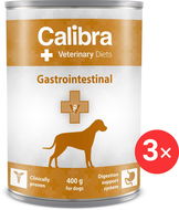 Calibra VD Dog konz. Gastrointestinal 3 × 400 g  - Diet Dog Canned Food