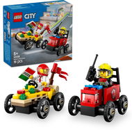 LEGO® City 60458 Pizzalieferwagen vs. Löschauto - LEGO-Bausatz