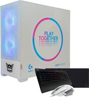 AlzaPC GameBox Prime Logitech Edice - i5 / RTX4060Ti / White + Logitech G CORE herní set - Herný PC