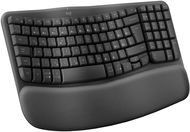 Logitech Wave Keys Wireless Ergonomic Keyboard - EN/SK - Keyboard