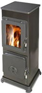 Thorma BOZEN, 5kW Black - Wood Stove