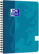 Oxford Nordic Touch A5+, 70 sheets, Square, Blue - Notebook