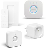 Philips Hue Dimmer Switch EU/UK v2 + Philips Hue Motion Sensor EU + Philips Hue 1x Smart plug BE/FR - Smart-Beleuchtungsset