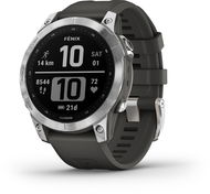 Garmin Fenix 7 Silver/Graphite Band - Chytré hodinky