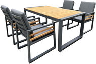 ROJAPLAST Garden furniture set COLMAR, aluminium - Garden Furniture