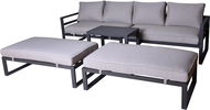 ROJAPLAST Garden furniture set PORTLAND incl. cushions - Garden Furniture